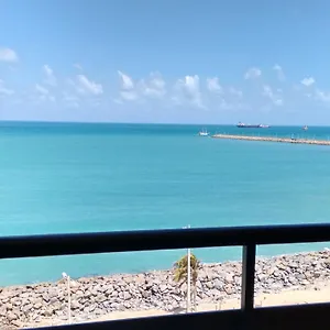 Flat Com Vista Total Para O Mar Apartamento